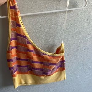 cotton on one shoulder tank